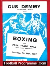 Boxing – Jackie Harwood v Les McAteer 1967 – Manchester