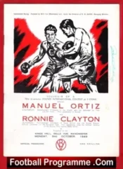 Boxing – Ronnie Clayton v Manuel Ortiz 1949 – Manchester