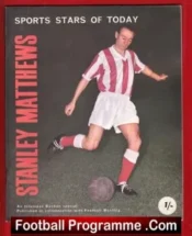 Stoke City Stanley Matthews Sports Stars Of Today Book 1960s