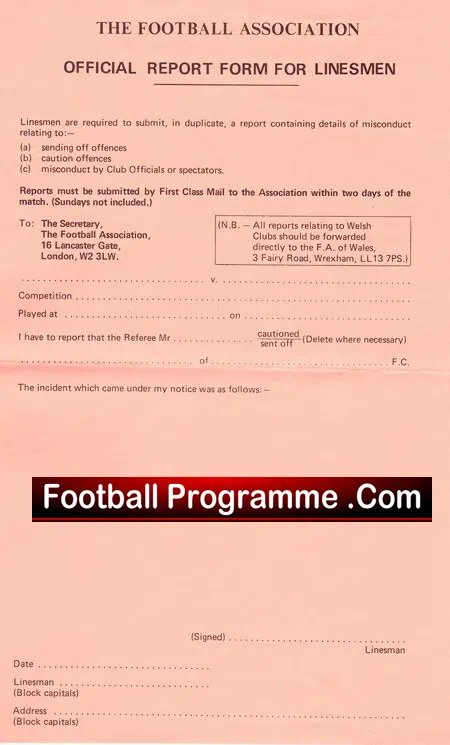 FA Selection Documents Misconduct + Minutes + Report MIX - Image 4