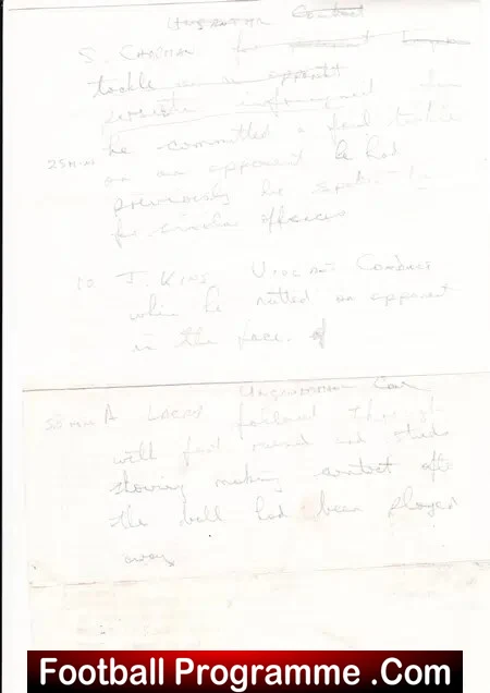 FA Selection Documents Misconduct + Minutes + Report MIX - Image 6