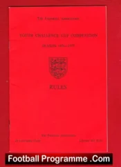 FA Selection Documents Competition Draw + Rules + Memorandum