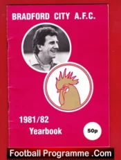 Bradford City Football Yearbook 1981 – 1982