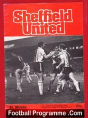 Sheffield United v St Mirren 1979 – Anglo Scottish Cup Match