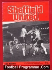 Sheffield United v St Mirren 1979 – Anglo Scottish Cup Match