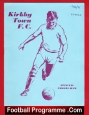 Kirkby Town v Skelmersdale United 1970 – Lancashire League