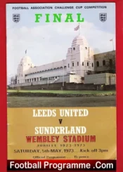 Leeds United v Sunderland 1973 – FA Cup Final Wembley