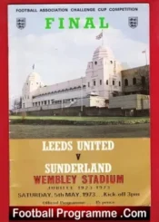 Leeds United v Sunderland 1973 – FA Cup Final Wembley