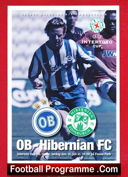 Odense v Hibernian 2006 - Intertoto Cup Denmark Hibs - Image 2