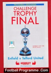 Enfield v Telford United 1988 – Challenge Trophy Cup Final