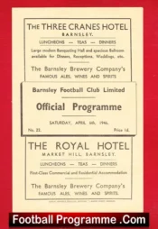 Barnsley v Burnley 1946 – 1940s