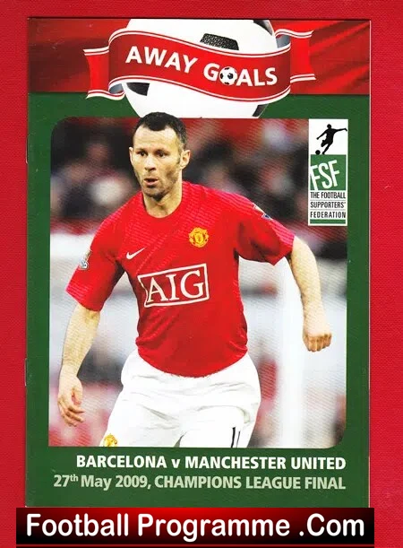 Barcelona v Manchester United 2009 European Cup Final Rome Guide - Image 2