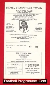 Hemel Hempstead Town v Woodford Town 1961 – Replay