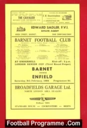 Barnet v Enfield 1964 – London Senior Cup