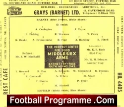 Barnet v Enfield 1964 - London Senior Cup - Image 3