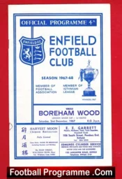 Enfield v Boreham Wood 1967 – Senior Cup