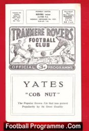 Tranmere Rovers v Clyde 1959 – Friendly Game 1950s
