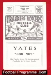 Tranmere Rovers v Clyde 1959 – Friendly Game 1950s