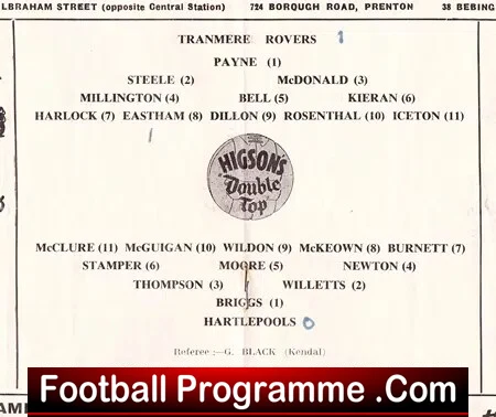 Tranmere Rovers v Hartlepool United 1951 - Image 3