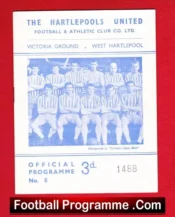 Hartlepool United v Oldham Athletic 1962