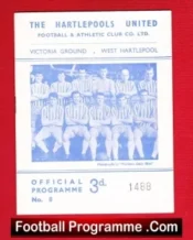 Hartlepool United v Oldham Athletic 1962