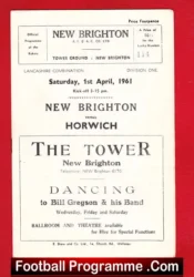 New Brighton v Horwich 1961 – Lancashire League