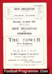 New Brighton v Horwich 1961 – Lancashire League