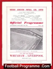 Wrexham v Liverpool 1963 – FA Cup