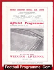 Wrexham v Liverpool 1963 – FA Cup