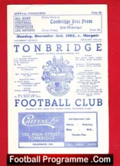 Tonbridge v Margate 1962