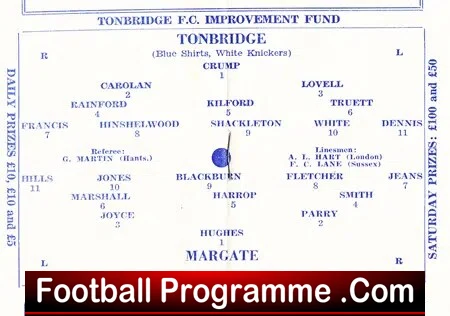 Tonbridge v Margate 1962 - Image 3