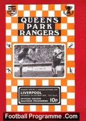 Queens Park Rangers v Liverpool 1974