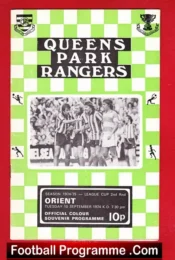 Queens Park Rangers v Orient 1974
