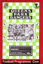 Queens Park Rangers v Orient 1974