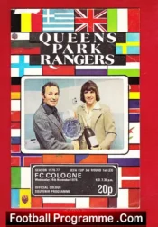 Queens Park Rangers v FC Cologne 1976 – UEFA Cup Match