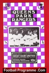 Queens Park Rangers v West Ham United 1974
