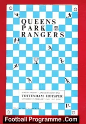 Queens Park Rangers v Tottenham 1969