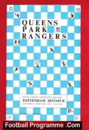 Queens Park Rangers v Tottenham 1969
