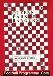Queens Park Rangers v West Ham United 1969