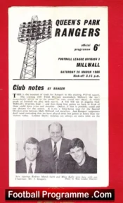 Queens Park Rangers v Millwall 1966