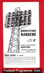Queens Park Rangers v Brentford 1966