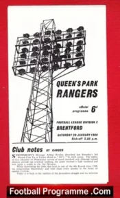Queens Park Rangers v Brentford 1966