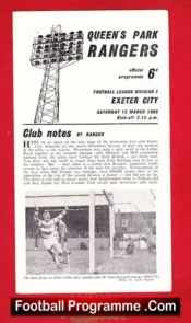 Queens Park Rangers v Exeter City 1966