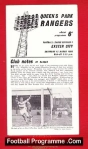 Queens Park Rangers v Exeter City 1966