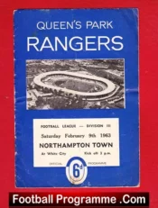 Queens Park Rangers v Northampton Town 1963