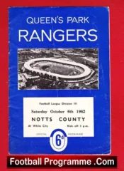 Queens Park Rangers v Notts County 1962