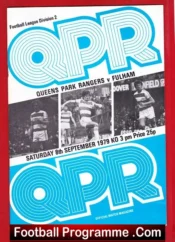 Queens Park Rangers v Fulham 1979