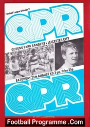 Queens Park Rangers v Leicester City 1979
