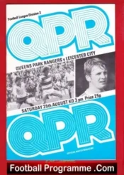 Queens Park Rangers v Leicester City 1979