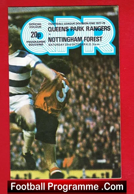 Queens Park Rangers v Nottingham Forest 1977 - Image 2